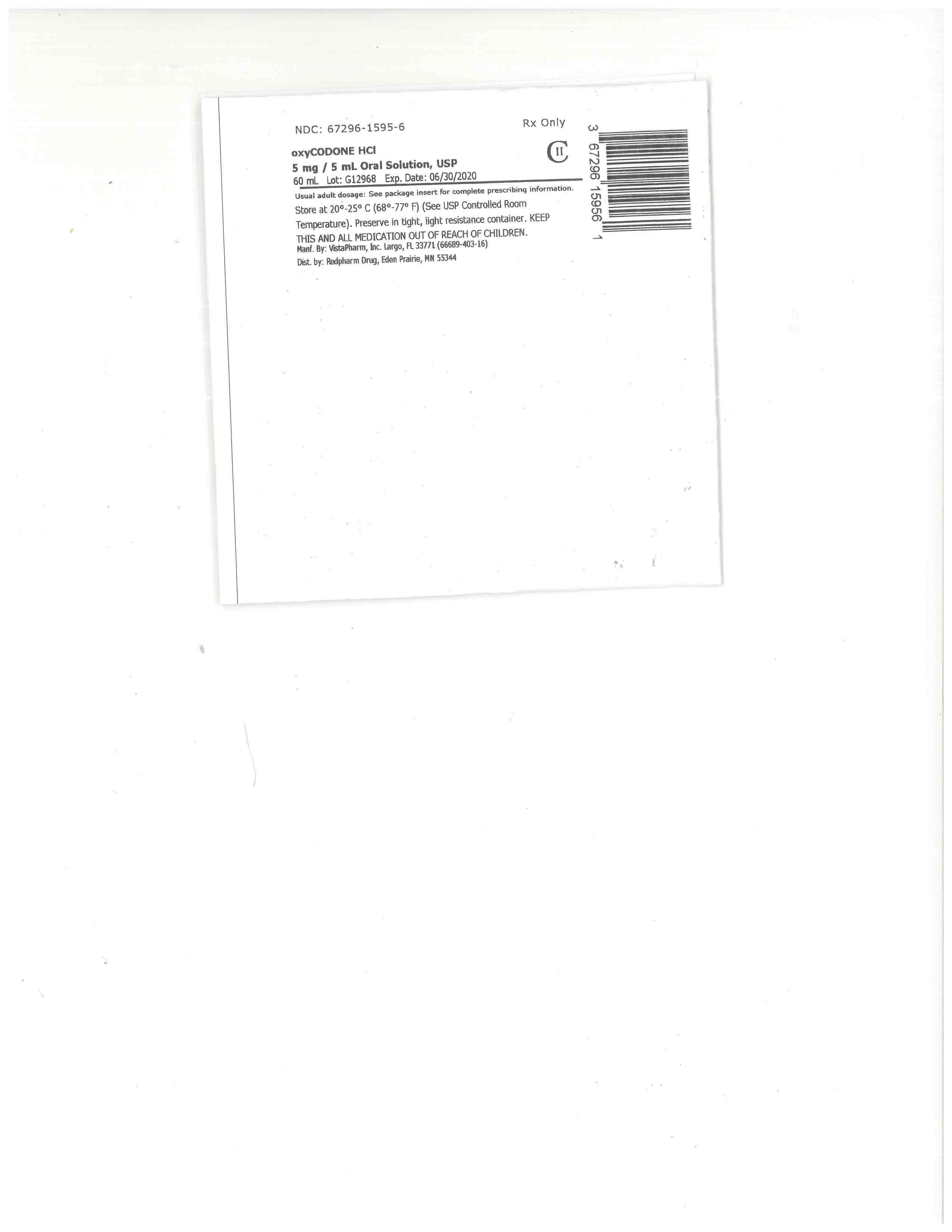 Oxycodone Benzoate Poloxamer